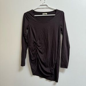 Vintage Terminal Cinched Asymmetrical Top